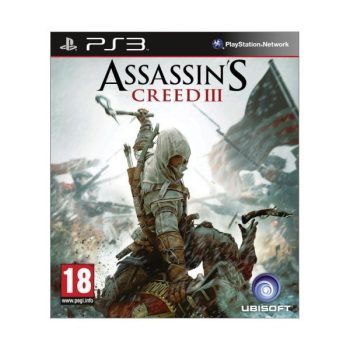   Assassins Creed III (3) PS3 (second hand, fără zgârieturi, în limba engleză!)