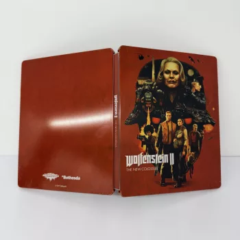   Carcasă metalică de colecție second hand: Wolfenstein II The New Colosssus (nu conține jocul)