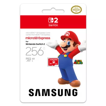 Nintendo Switch 2 Samsung card microSD Express 256 GB