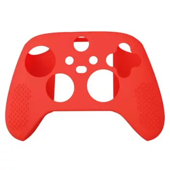   Carcasă anti-alunecare din cauciuc siliconic pentru controler Xbox One / Series S / X - Roșu
