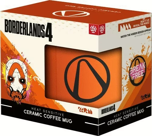 Borderlands 4 Hunters Icon cană termosensibilă