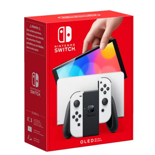 Nintendo Switch Model OLED Alb