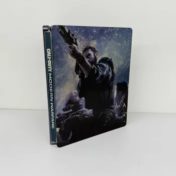   Carcasă metalică de colecție second hand: Call of Duty Modern Warfare (nu conține jocul)