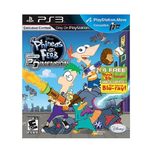 Phines și Ferb prin a doua dimensiune PS3