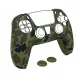 Bigben Dualsense controller silicon caz + protector analogic - camuflaj