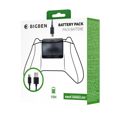 Baterie Bigben (1400mAh) pentru controler Xbox Series S|X + cablu de încărcare de 3m (second hand)