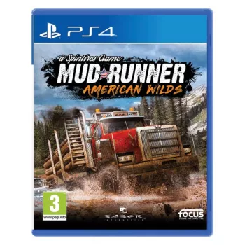   Spintires: Mudrunner American Wilds PS4 (second hand, fără zgârieturi)