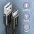 AXAGON BUCM-AM15AB HQ USB-C <> USB-A cablu 1.5m negru