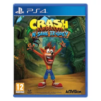   Crash Bandicoot N Sane Trilogy PS4 (second hand, fără zgârieturi)