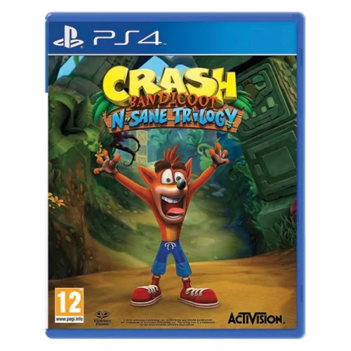 Crash Bandicoot N Sane Trilogy PS4 (second hand, fără zgârieturi)