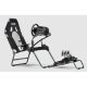 Next Level Racing Szimulátor cockpit - GT-LITE Grey (szürke) (Formula ülés; tartó konzolok)