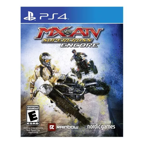 MX vs ATV Supercross Encore PS4 (second hand, fără zgârieturi)