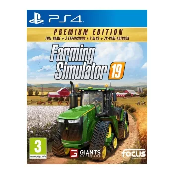   Farming Simulator 19 Premium Edition PS4 (second hand, fără zgârieturi)