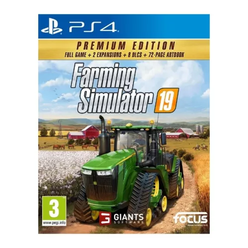 Farming Simulator 19 Premium Edition PS4 (second hand, fără zgârieturi)