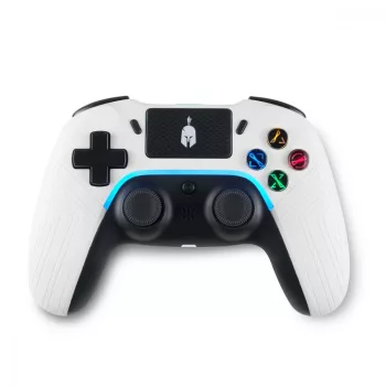 Spartan Gear - Controler fără fir Aspis 4 alb PS4