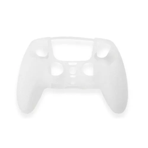 Carcasă anti-alunecare din cauciuc siliconic pentru controler PS5 EDGE - Alb