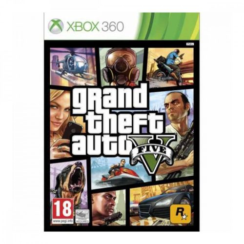 Grand Theft Auto V (GTA 5) Xbox 360 (second hand, fără zgârieturi)