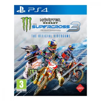   Monster Energy Supercross 3 PS4 (second hand, fără zgârieturi)