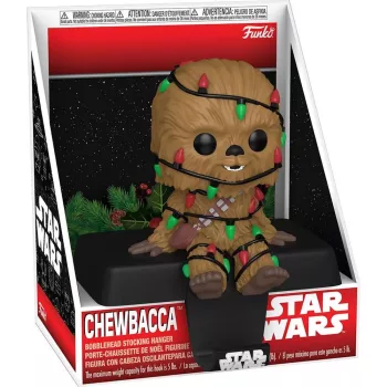   Funko POP! Edge-Sitter: Star Wars - Holiday Darth Chewbacca figurină