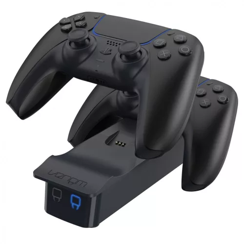 Stație de încărcare dublă Venom PS5 negru VS5007