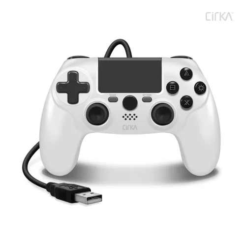 Hyperkin Cirka NuForce Wired Controller PS4/PC - Alb (M07527-WH)