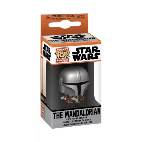 Funko Pocket POP! Mandalorian- Mandalorian kulcstartó