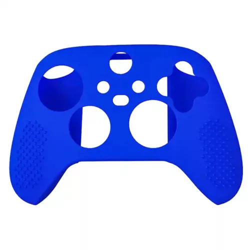Carcasă anti-alunecare din cauciuc siliconic pentru controler Xbox One / Series S / X - Albastru