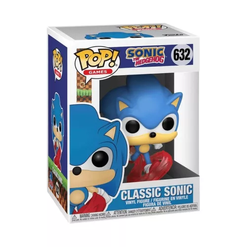 Funko POP! Games: Sonic the Hedgehog - Classic Sonic figurină #632