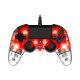 Nacon Wired Compact Controller Pale Red (controler cu fir) PS4/PC (second hand, garanție 1 lună)