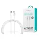 DEVIA USB TYPE-C - CABLU DE ÎNCĂRCARE ȘI DATE USB TYPE-C 60W 1,2 M - ALB