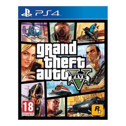 Grand Theft Auto V (GTA 5) PS4 (second hand, fără zgârieturi)