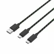 Venom Xbox One / Series S / X pachet de baterii alb (2 buc) + cablu de încărcare de 3 metri VS2872