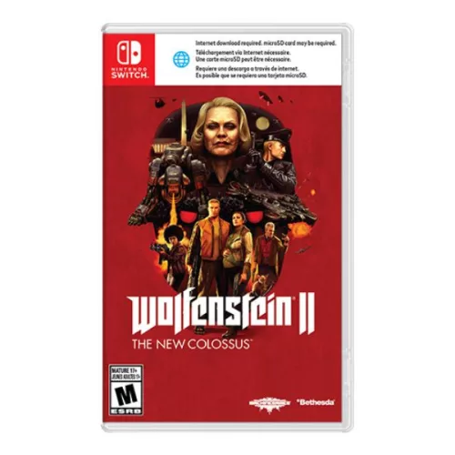 Wolfenstein II (2) The New Colossus SWITCH (second hand)