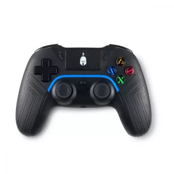   Spartan Gear - Controler fără fir Aspis 4 negru PS4 (second hand, garanție 1 lună)