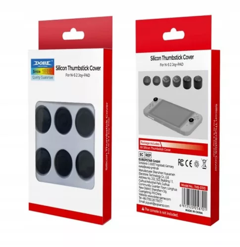 Dobe Switch 2 protecție analog (6 buc) - Negru