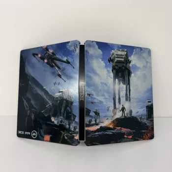   Carcasă metalică de colecție second hand: Star Wars Battlefront  (nu conține jocul)