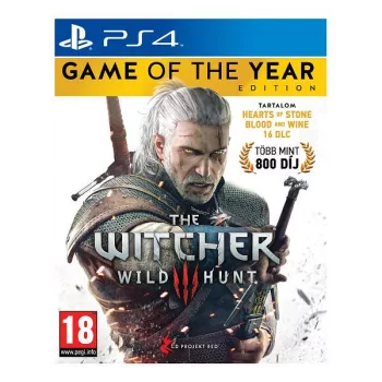   The Witcher 3 Game of The Year Edition PS4 (engleză) (second hand, fără zgârieturi)