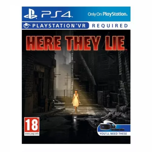 Here They Lie VR PS4 (second hand, fără zgârieturi, necesită VR)