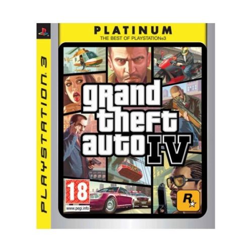 Grand Theft Auto IV (GTA 4) PS3 (second hand)