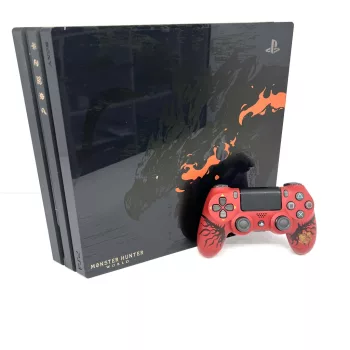   Playstation 4 PRO 1 TB (PS4 Pro) Limited Edition + Monster Hunter: World (second hand, 6 luni garanție)