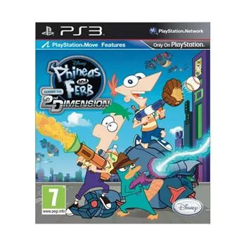 Phineas and Ferb: Across the 2nd Dimension PS3 (second hand fără zgârieturi)