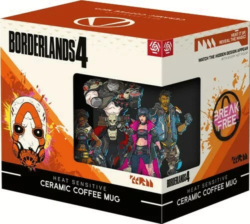 Borderlands 4 Vault Keeper Glitch cană termosensibilă