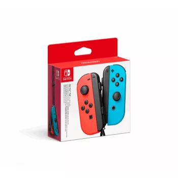 Controler Nintendo Switch Joy-Con roșu neon și albastru
