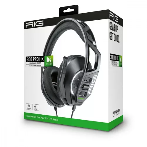 Nacon RIG 300PRO HX Premier Gaming Headset Xbox/PS4/PS5/PC/Mobile - Negru