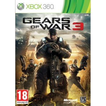   Gears of War 3 Xbox 360 (subtitrări în engleză) (second hand, fără zgârieturi)