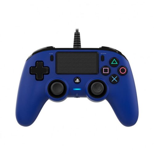 Nacon Wired Compact Controller Blue (controler cu fir) PS4/PC (second hand, garanție 1 lună)