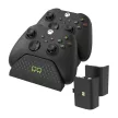 Venom Xbox One / Series S / X Black stație de încărcare dublă + 2 baterii VS2881