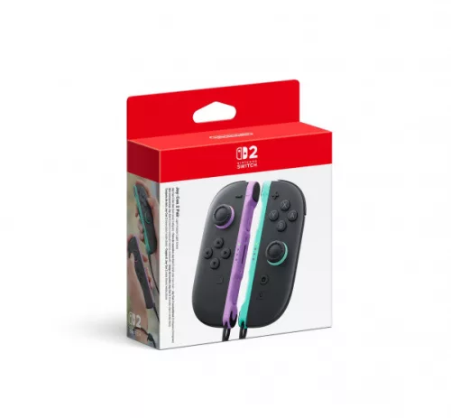 Controller Nintendo Switch 2 Joy-Con 2 mov și verde deschis