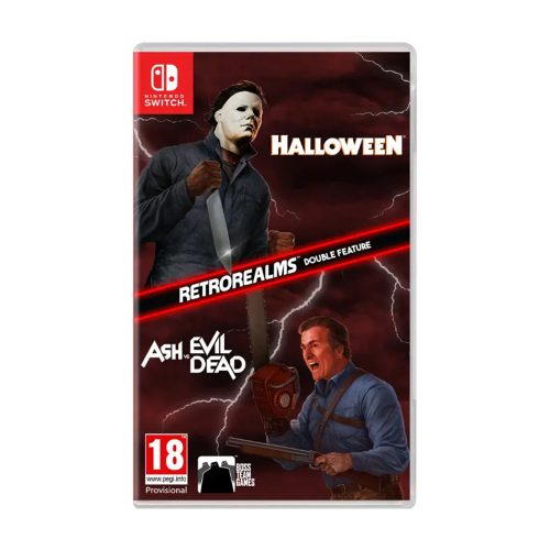 Halloween and Ash vs Evil Dead RetroRealms Double Feature Switch (second hand)