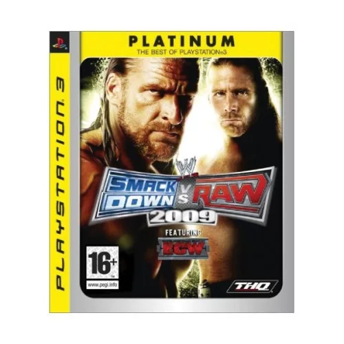 WWE Smack Down vs Raw 2009 PS3 (second hand, fără zgârieturi)